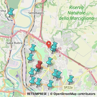 Mappa Via Randone Salvatore, 00100 Roma RM, Italia (2.73188)