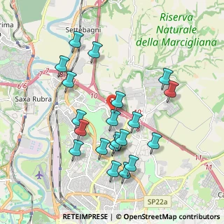 Mappa Via Randone Salvatore, 00100 Roma RM, Italia (2.021)