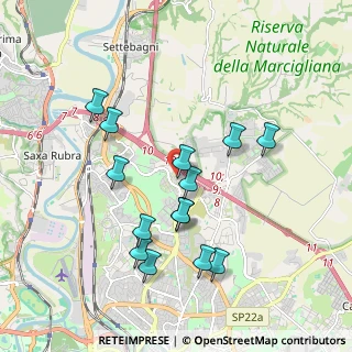 Mappa Via Randone Salvatore, 00100 Roma RM, Italia (1.93857)