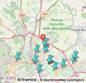 Mappa Via Randone Salvatore, 00100 Roma RM, Italia (4.86692)