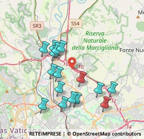 Mappa Via Randone Salvatore, 00100 Roma RM, Italia (3.76063)