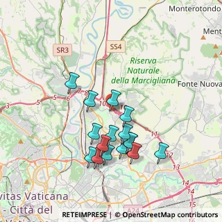 Mappa Via Randone Salvatore, 00100 Roma RM, Italia (3.57875)