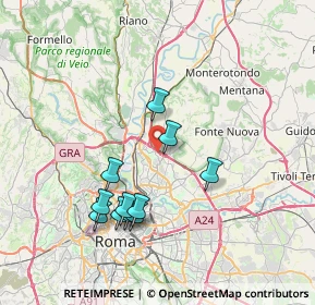 Mappa Via Randone Salvatore, 00100 Roma RM, Italia (7.43182)