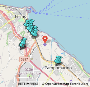 Mappa Via Rio Lungo, 86039 Termoli CB, Italia (1.904)