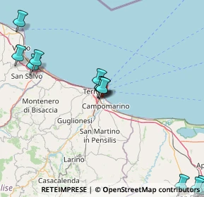 Mappa Via Rio Lungo, 86039 Termoli CB, Italia (22.61462)