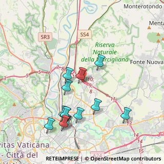 Mappa Via Franco Becci, 00138 Roma RM, Italia (4.27)