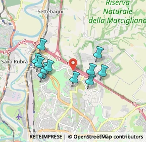 Mappa Via Franco Becci, 00138 Roma RM, Italia (1.62)
