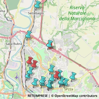 Mappa Via Franco Becci, 00138 Roma RM, Italia (3.113)
