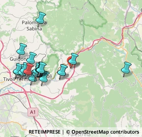 Mappa Corso Cavour, 00024 Castel Madama RM, Italia (9.0785)