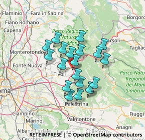 Mappa Corso Cavour, 00024 Castel Madama RM, Italia (10.798)