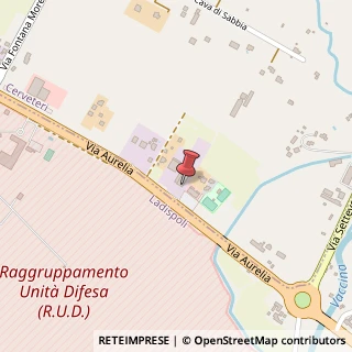 Mappa Strada Statale 1, 2, 00052 Cerveteri, Roma (Lazio)