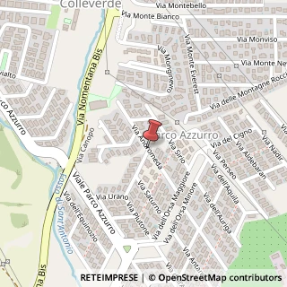 Mappa Via Nonantolana, 84, 00012 Fonte Nuova, Roma (Lazio)