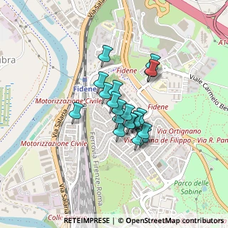 Mappa Via Monte San Savino, 00138 Roma RM, Italia (0.294)