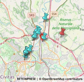 Mappa Via Monte San Savino, 00138 Roma RM, Italia (3.03083)