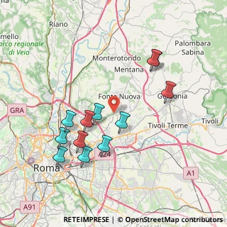 Mappa Strada Provinciale, 00137 Guidonia Montecelio RM, Italia (8.09)