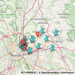 Mappa Strada Provinciale, 00137 Guidonia Montecelio RM, Italia (7.919)