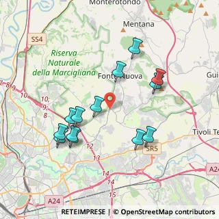 Mappa Strada Provinciale, 00137 Guidonia Montecelio RM, Italia (3.96462)