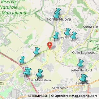 Mappa Strada Provinciale, 00137 Guidonia Montecelio RM, Italia (2.93467)