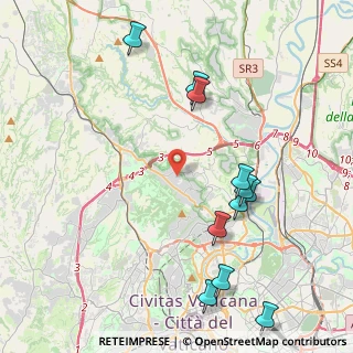 Mappa Via Rignano Flaminio, 00189 Roma RM, Italia (5.06364)
