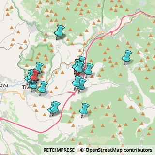 Mappa Via F. Ferrazzi, 00024 Castel Madama RM, Italia (3.81)