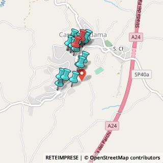 Mappa Via F. Ferrazzi, 00024 Castel Madama RM, Italia (0.379)