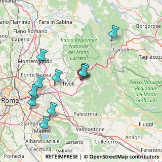 Mappa Via F. Ferrazzi, 00024 Castel Madama RM, Italia (16.19)