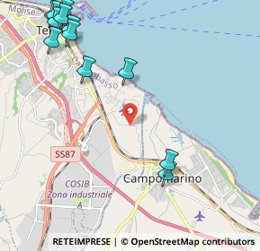 Mappa Contrada Airino, 86039 Termoli CB, Italia (3.05)