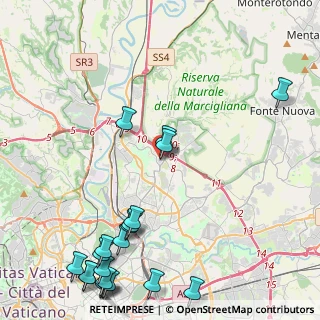 Mappa Via Alberto Lionello 201 Centro Commerciale Porta di Roma, 00139 Roma RM, Italia (6.472)