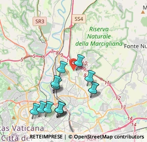 Mappa Via Rino Gaetano, 00138 Roma RM, Italia (4.22867)