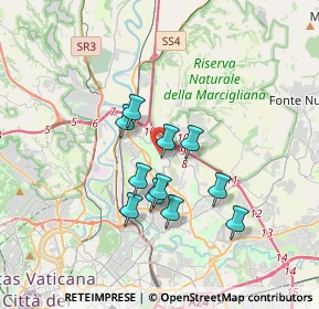 Mappa Via Rino Gaetano, 00138 Roma RM, Italia (2.93273)