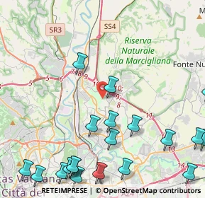 Mappa Via Rino Gaetano, 00138 Roma RM, Italia (6.3615)