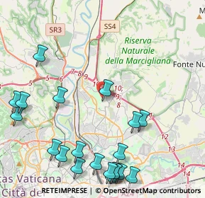 Mappa Via Rino Gaetano, 00138 Roma RM, Italia (5.9495)