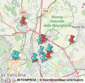 Mappa Via Rino Gaetano, 00138 Roma RM, Italia (3.84077)