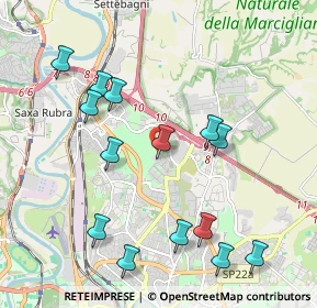 Mappa Via Rino Gaetano, 00138 Roma RM, Italia (2.31357)