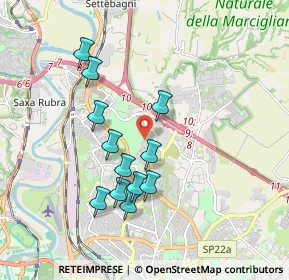 Mappa Via Rino Gaetano, 00138 Roma RM, Italia (1.78417)