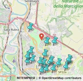 Mappa Via Rino Gaetano, 00138 Roma RM, Italia (2.59263)