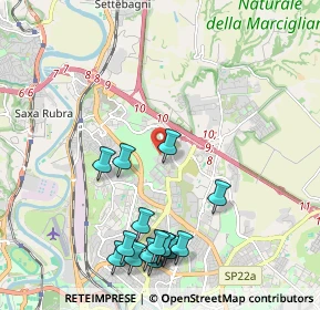 Mappa Via Rino Gaetano, 00138 Roma RM, Italia (2.51067)