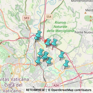 Mappa Via Stefano Satta Flores, 00138 Roma RM, Italia (2.94)