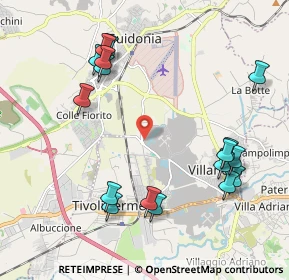 Mappa 00019 Guidonia Montecelio RM, Italia (2.45824)