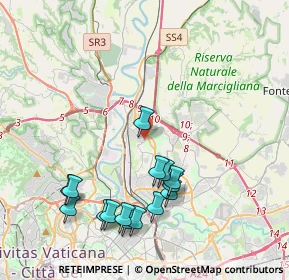 Mappa Via Mario del Monaco, 00138 Roma RM, Italia (4.56667)