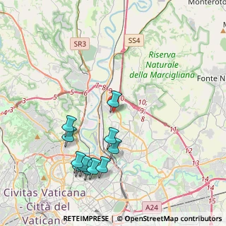 Mappa Via Mario del Monaco, 00138 Roma RM, Italia (4.61273)