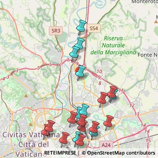 Mappa Via Mario del Monaco, 00138 Roma RM, Italia (5.586)