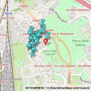 Mappa Via Mario del Monaco, 00138 Roma RM, Italia (0.348)