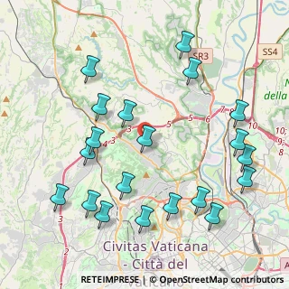 Mappa Via Cerreto Laziale, 00189 Roma RM, Italia (4.978)