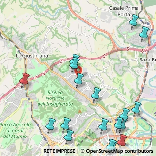 Mappa Via Cerreto Laziale, 00189 Roma RM, Italia (3.32333)
