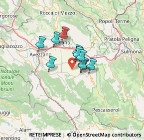 Mappa Strada 31, 67058 San Benedetto dei Marsi AQ, Italia (7.90909)