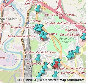 Mappa Via Don Giustino Russolillo, 00138 Roma RM, Italia (1.1915)