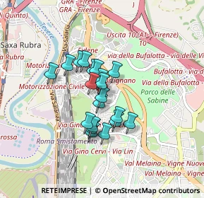 Mappa Via Don Giustino Maria Russolillo, 00138 Roma RM, Italia (0.6125)