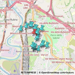 Mappa Via Don Giustino Russolillo, 00138 Roma RM, Italia (0.6125)