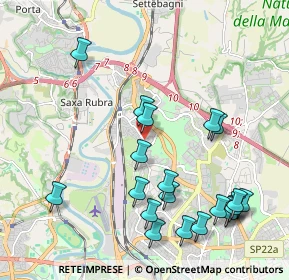 Mappa Via Don Giustino Maria Russolillo, 00138 Roma RM, Italia (2.484)